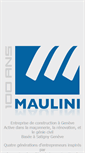 Mobile Screenshot of maulini.ch